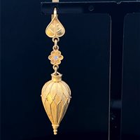 Orecchini Cianfrone Gioielli Donna in Oro Diamante 0.02 Ct OROR-65-198 - OROR-65-198